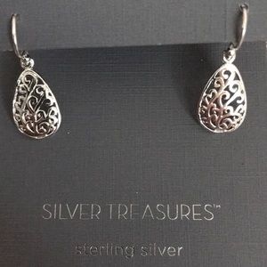 Silver Treasures Drop Earrings